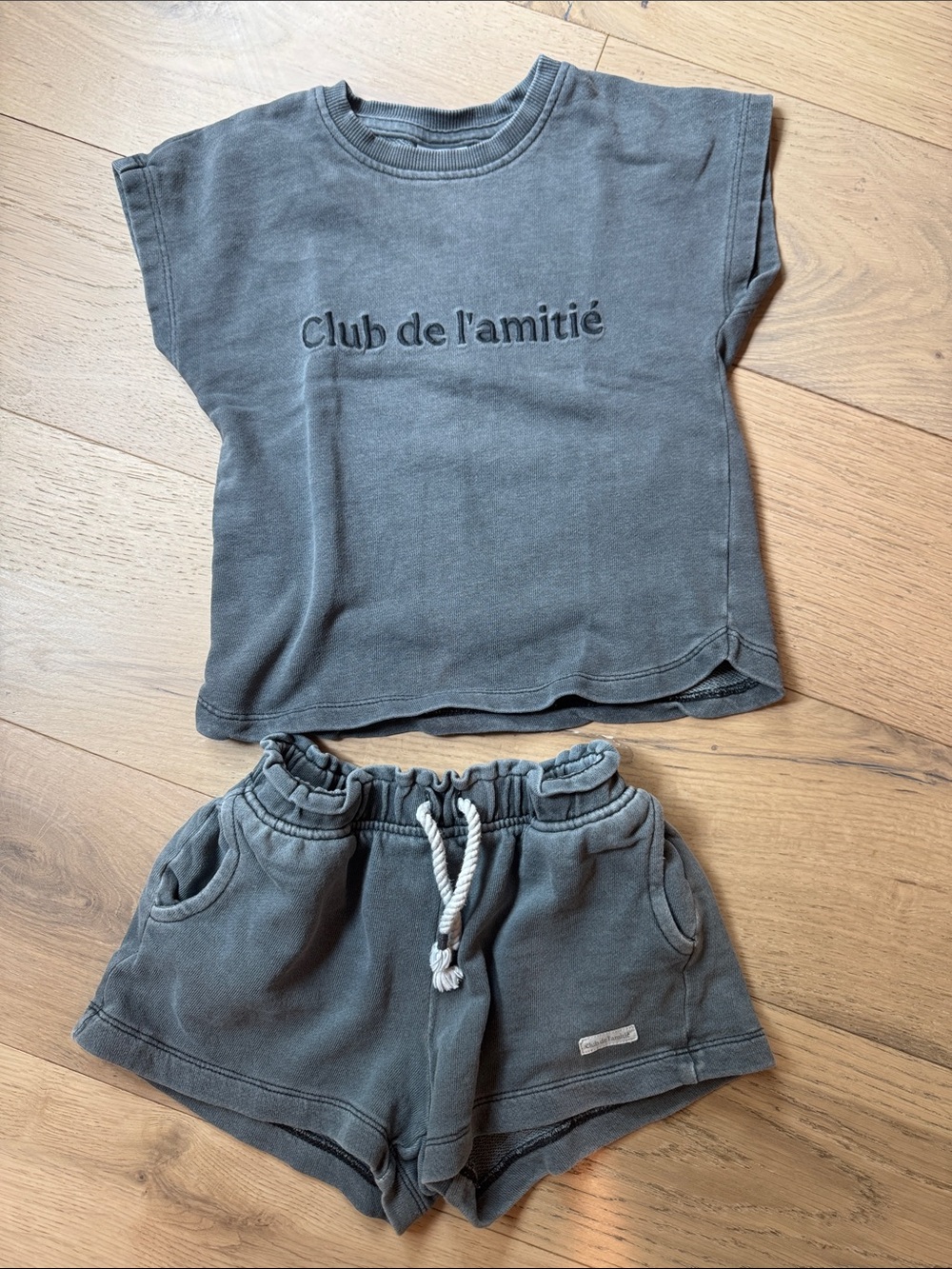 Zara Kids Grey Two-Piece Set